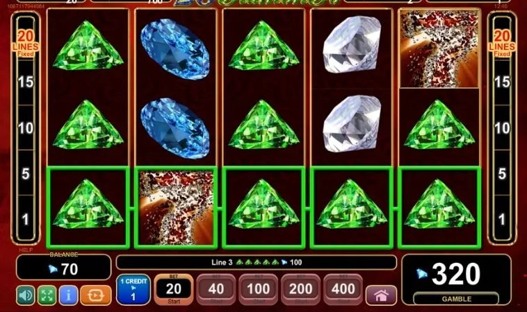 Nổ Hũ Kim Cương Tại V9Bet: Cơ Hội Vàng Đổi Đời 2 Giao diện chơi Nổ Hũ Kim Cương tại V9Bet