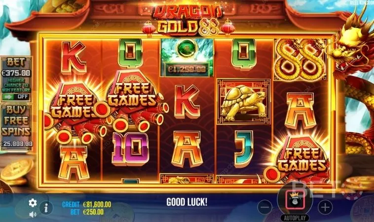 Thiết kế giao diện game Nổ Hũ Lân Hái Lộc tại V9Bet đẹp, ấn tượng